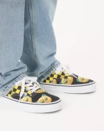 Valentino Garavani And Vans Low-Top Fabric Trainer With VLogo Checkerboard Print And Le Chat De La Maison Print - Image 8